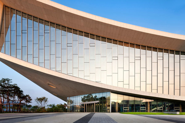CJWHO ™ (National Library of Sejong City, Korea by...) #korea #construction #design #architecture #library