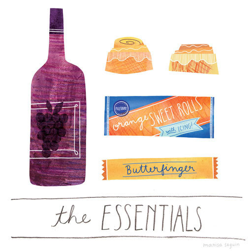 MarisaSeguin_TheEssentials_04 #illustration #food
