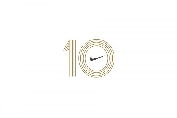Nike 10 The Design Portfolio of John J. Custer #logo