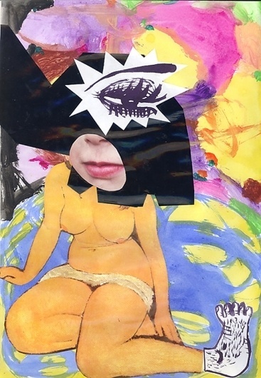 Claudio Parentela's collages #arts