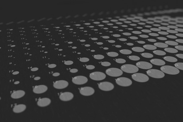 lunar calendar on the Behance Network #dots #percent #moon