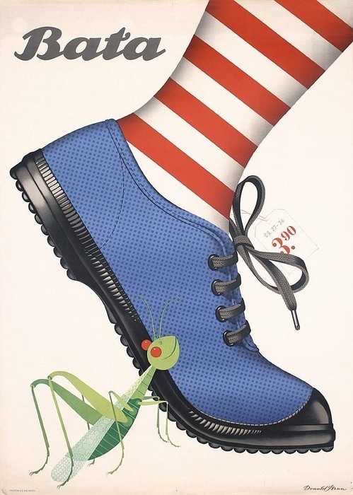 bata, 1946 #mantis #shoe