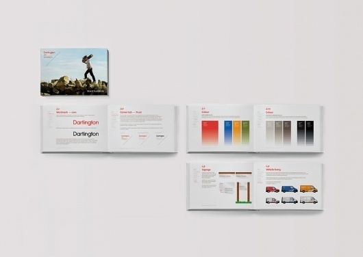 25-work-dart-guide-01.jpg 992×704 pixels #branding #design #guidelines #book #brand #identity