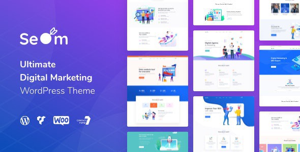 Seom - Digital Marketing & SEO WordPress Theme - Marketing Corporate