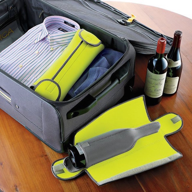 BottleGuard Neoprene Wine Protector #tech #flow #gadget #gift #ideas #cool