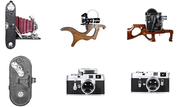 photos, camera, modern, vintage