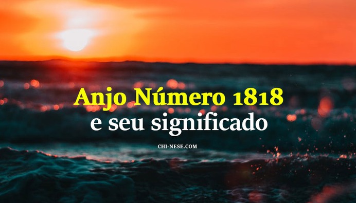 anjo número 1818