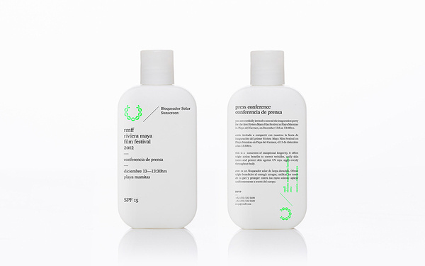 Anagrama | RMFF — Riviera Maya Film Festival #packaging #typography