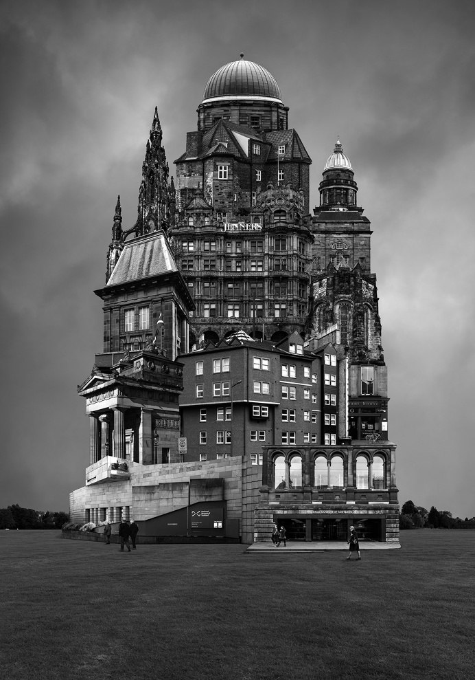 Beomsik Won,Â Archisculpture 034, 2015. Archival pigment print, 100x70 or 171x120cm.