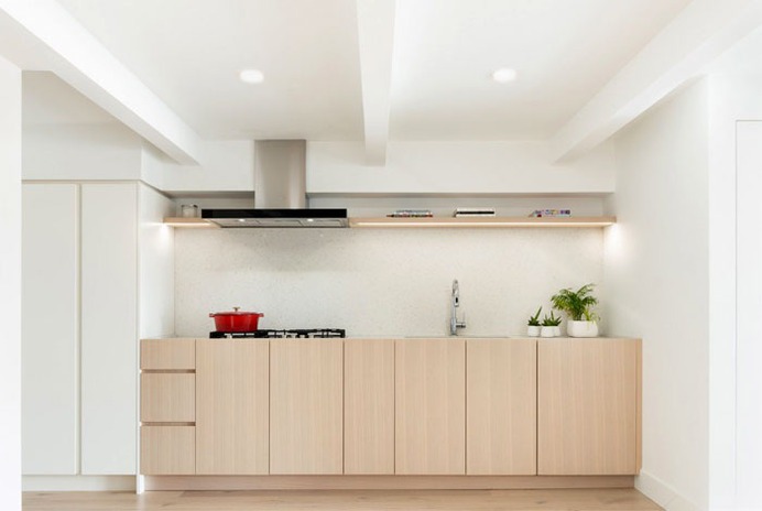 StudioAC Converted Toronto Church into a Minimalist Loft Home - InteriorZine #kitchen #furniture