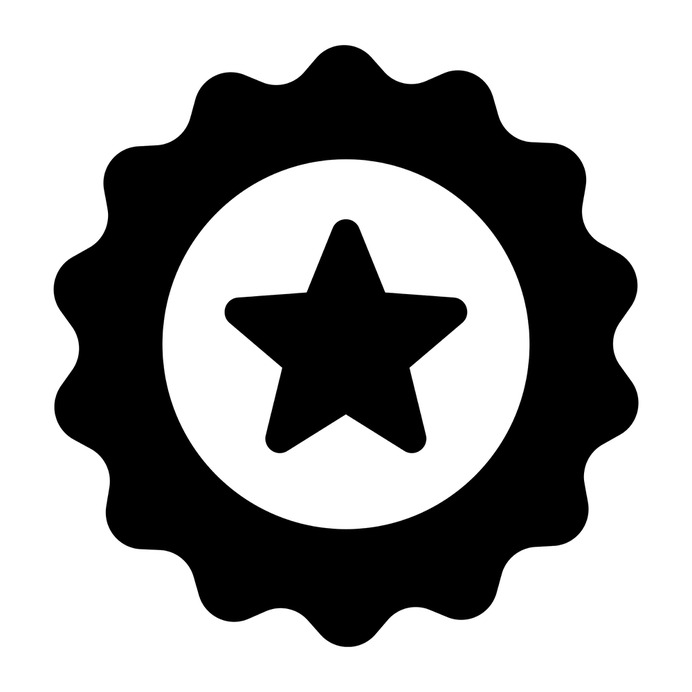 See more icon inspiration related to star, new, sticker, badge, design, badges, shapes and interface on Flaticon.