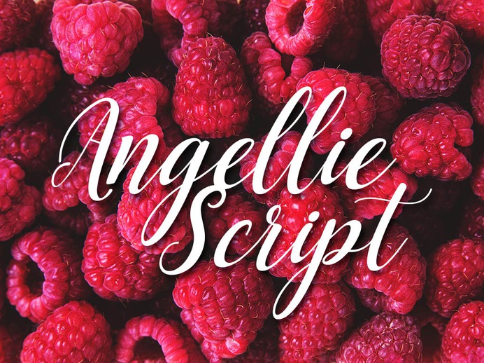 Angellie Script Free Font