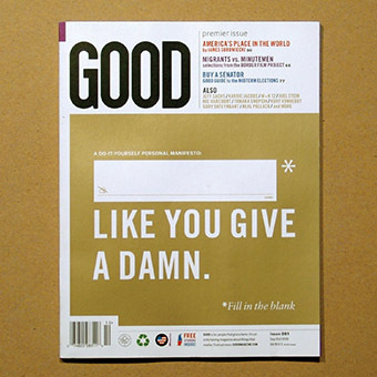 GOOD #a #damn #publication #give #good #magazine