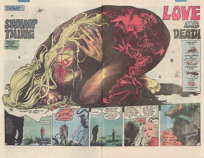 Image result for swamp comic book