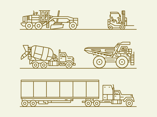 Vehicles #icon #picto #line