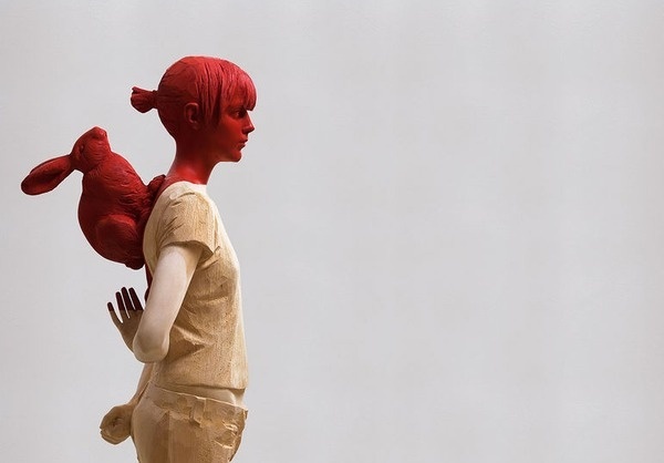 Wooden Sculptures by Willy Verginer #paint #fucking #sculpture #awesome