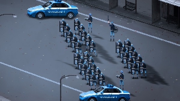 Riot game #illustration #riot #cops