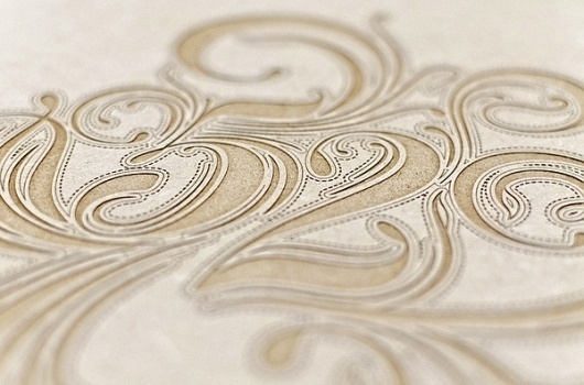Limited Edition Lettering (Fiftytwo) on the Behance Network #engraving #lettering #fiftytwo