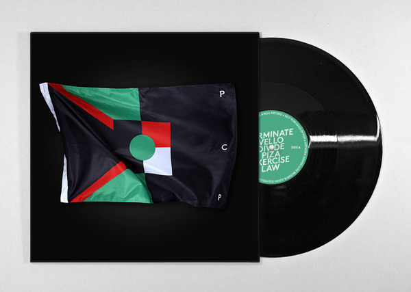 PCP EP Luke Brown #luke #flag #record #cover #direction #brown #art