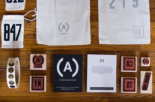 The Area Code Project - MCQ #stamp #classic #brand #identity #type