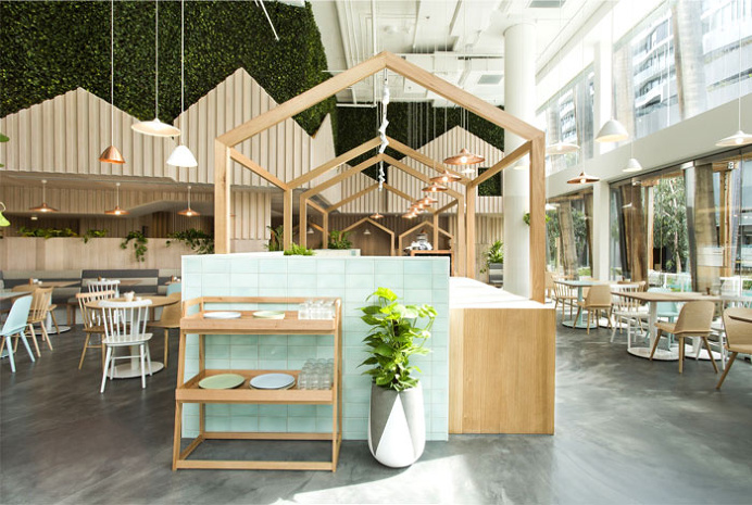 Fashionable Restaurant in Melbourne - #restaurant, #decor, #interior,