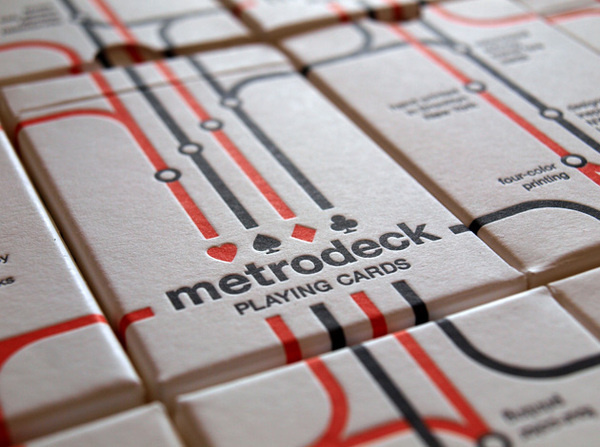 Metrodeck - Box #packaging #playing #york #cards #new