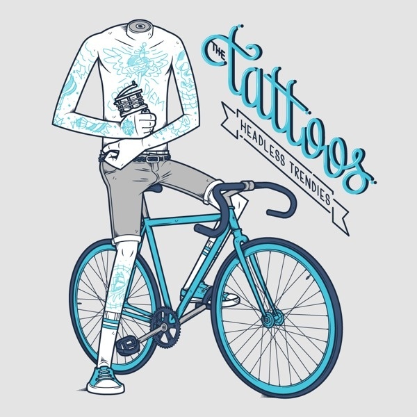 Headless Trendies on Behance #illustration #lettering