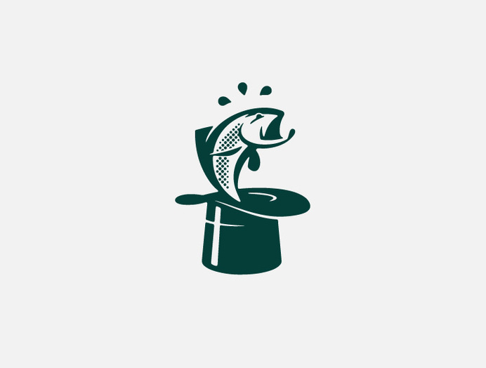 Trout Trick #logo #illustration