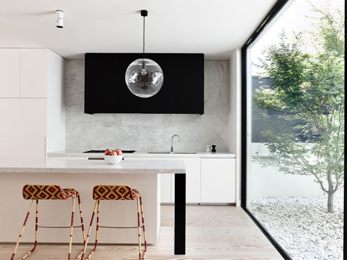 Melbourne House Created by Inglis Architects - #kitchen, kitchen ideas, kitchen design, #furniture