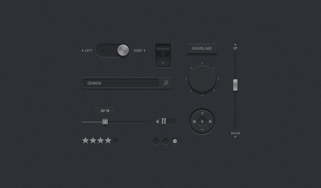 Dark ui dark ui kit detailed psd Free Psd. See more inspiration related to Ui, Psd, Dark, Ui kit, Horizontal, Kit, Dark ui kit and Detailed on Freepik.