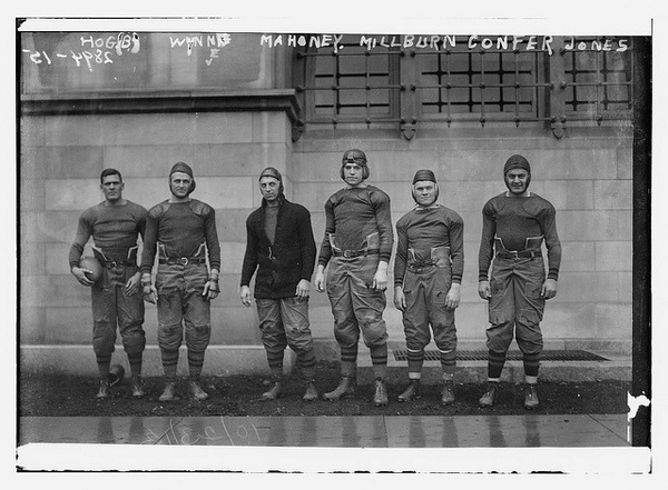 US Military Academy (West Point) football team (1913) #states #military #photography #sports #vintage #1913 #united #football #homage