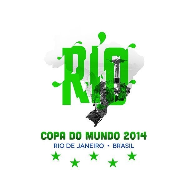 Rio de Janerio #design #world #soccer #football #brazil #cup #typography