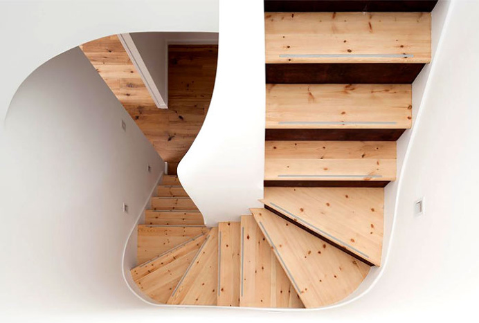 wooden stairs - staircases