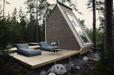 Nido — Robin Falck #interior #design #wood #nature #architecture #outside #forest