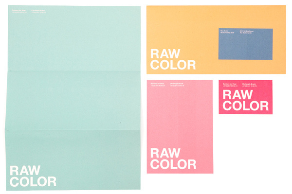 Raw_Color_Identity10B #bright #raw #business #branding #card #identity #stationery #colour