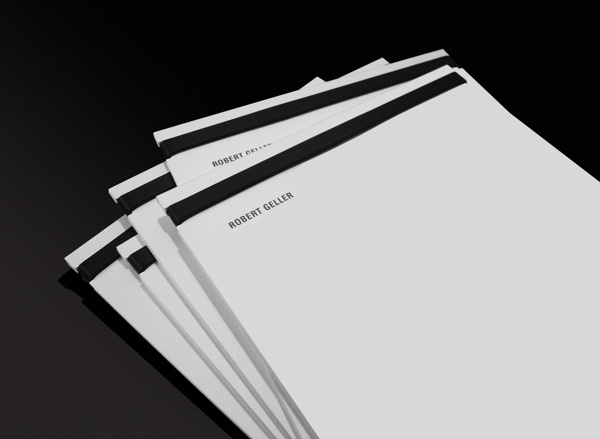 Robert Geller by Studio Newwork #identity