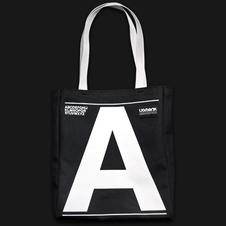 Ugmonk — UPPERCASE (TOTE BAG) #bag #tote #lettering #typography
