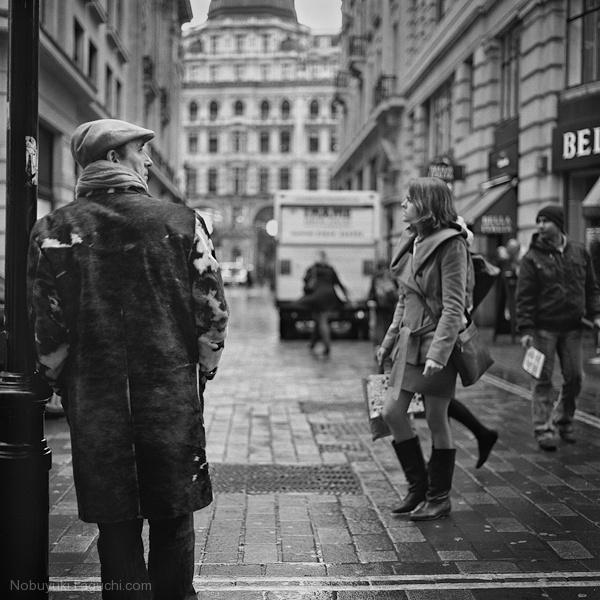 Man Waiting Little Argyll Street London 2011 #london #city #travel #scape #landscape #photography #street