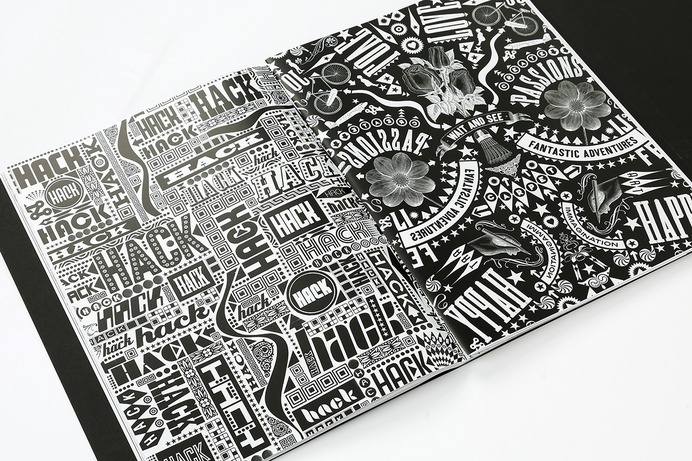 Lorenzo Petrantoni, graphic artist, illustrator, designer, and artist from Milan, Italy, known for his reinterpretations of historical figures from the 19th and 20th century, presents his particular personal aesthetic in Timewarp. His works are created by using 19th-century engravings from old books he finds in bookshops, libraries, markets and fairs around the world. Using hand-made collages, Petrantoni combines and assembles these engravings to create unique and striking images.

His compositions have become iconic, used by renowned brands like Coca Cola, Nespresso, New York Times, Newsweek, Samsonite, Vogue, Vanity Fair, and many more, as well as museums, publishers, and galleries worldwide. Thanks to his extraordinary creativity and technical mastery, Petrantoni gives vintage images new life and meaning, transforming them into works of contemporary art.

Timewarp presents these works from recent years and is a fascinating journey through time, where the past merges with the present through the creative genius of Lorenzo Petrantoni.

Publisher: Slanted Publishers
Design & Concept: Lorenzo Petrantoni
Translation: Jennifer Coe
Release: September 2024
Format: 21.6 × 29.3 cm
Volume: 192 pages
Language: English 
Printing: full-color offset printing with silver spot color, Stober Medien, Germany
Workmanship: 6-page cover, no binding, black rubber band, silver hot-foil embossing
ISBN: 978-3-948440-74-9
Price: €35.– (DE)

Buy: slanted.de/product/timewarp