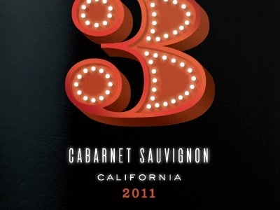 Dribbble - Cab by Brent Couchman #packaging #label #wine #3 #number