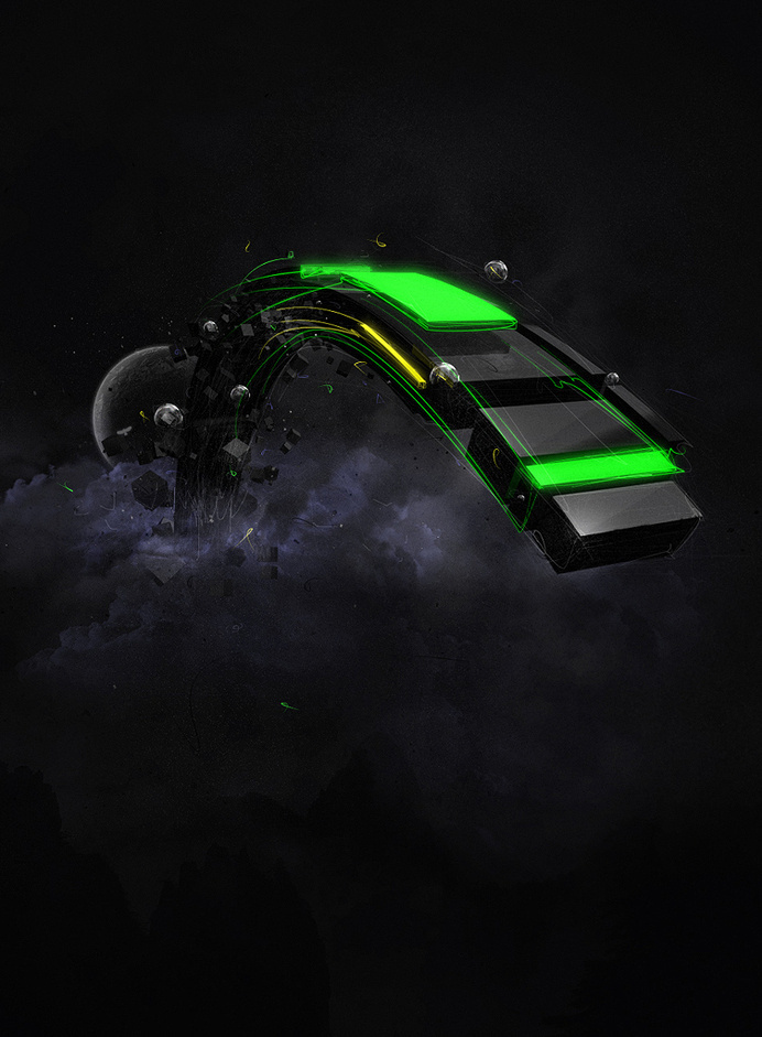 3D by carlosdamian.com #black #disturbet #cinema #colors #4d #surreal #3d