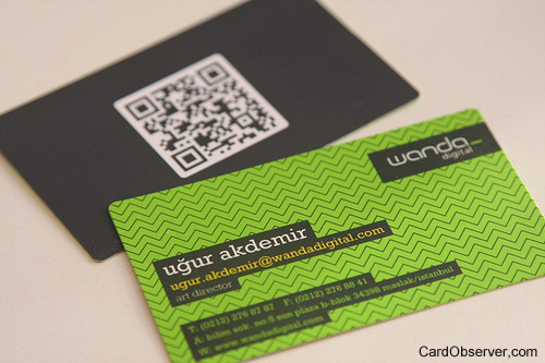 Green Business Cards Design Inspiration #cards #identity #business