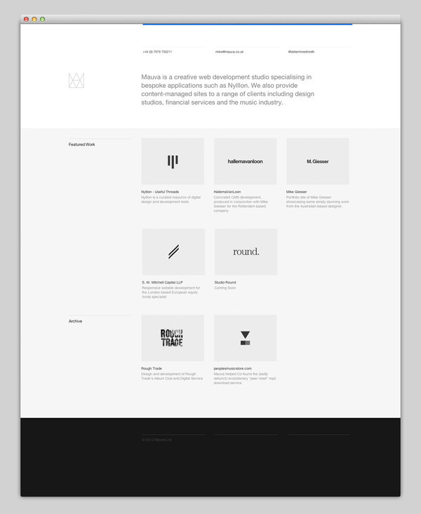 Mauva #website #layout #design #web