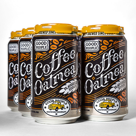 Good People Coffee Stout Cans #packaging #beer