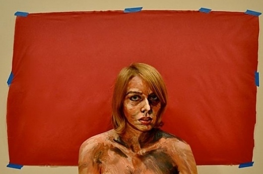 Fake Painting Photographs by Alexa Meade | 123 Inspiration #illusion #washington #human #paints #portraits #painterly
