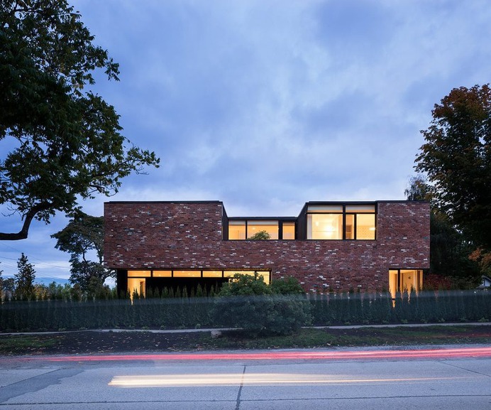 Modern Brick House in Vancouver That Encourages Play