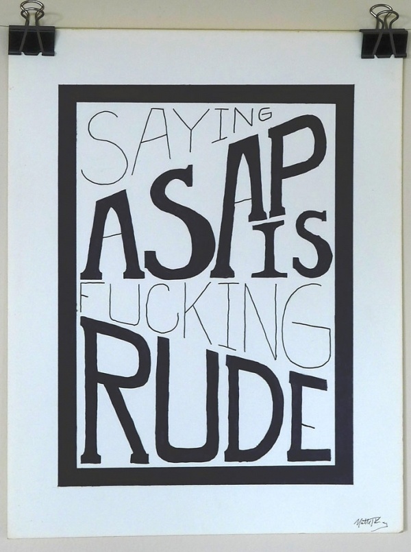 wittynoggin :: personal #asap #fucking #rude #saying