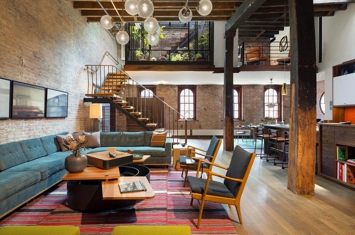 Tribeca Loft by Andrew Franz Architect PLLC #design #interiors #living #ideas #room