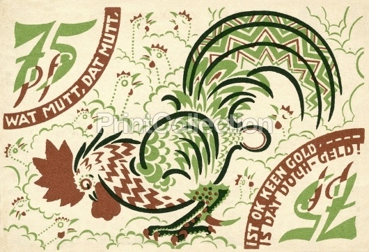 It Still is Money, Itzehoe Notgeld | PrintCollection #mark #desig #design #graphic #money