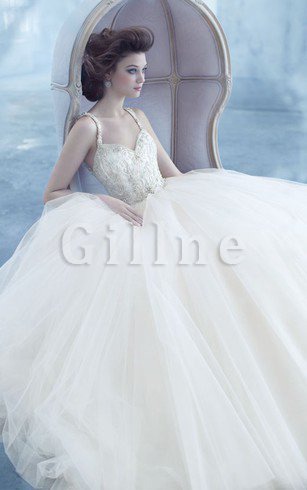 Abito da Sposa Schiena Nuda Conotta Radiosa in Tulle Senza Maniche